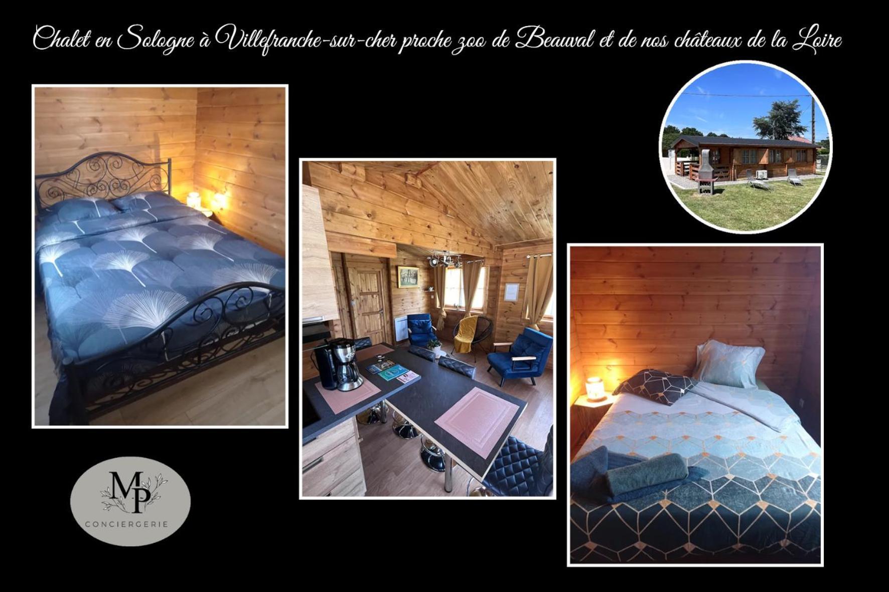 Chalet En Sologne A Villefranche Sur Cher Exteriér fotografie